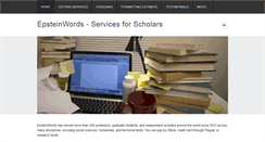 Desktop Screenshot of epsteinwords.com