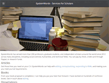 Tablet Screenshot of epsteinwords.com